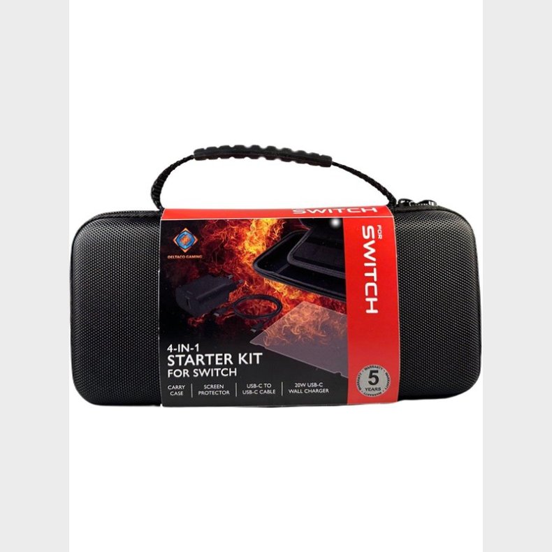 Deltaco Starter Kit - Bag - Nintendo Switch