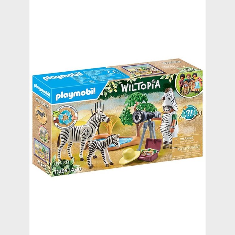 Playmobil Wiltopia - WILTOPIA - P farten med dyrefotografen