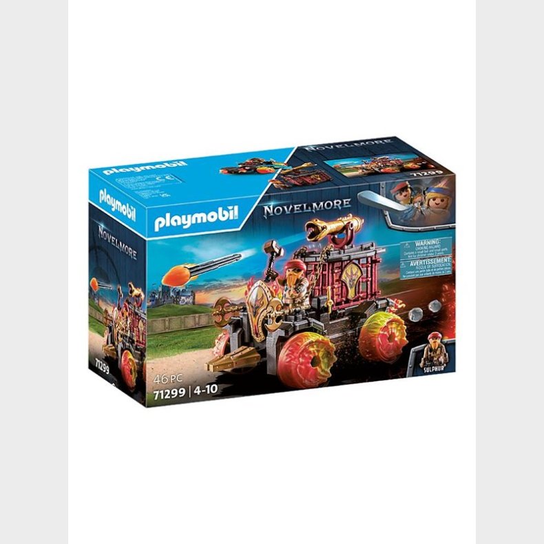 Playmobil Novelmore - Burnham Raiders - Ildkampvogn