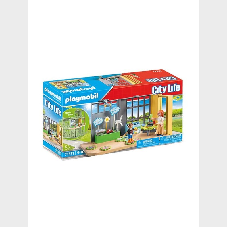 Playmobil City Life - Klimatologi-lokale som tilbygning