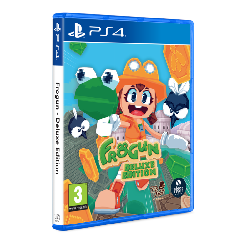 Frogun (Deluxe Edition) - Sony PlayStation 4 - Platformer