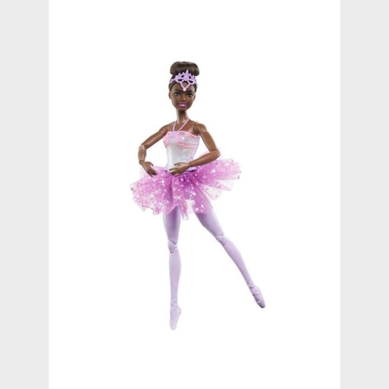 Barbie Doll | Magical Ballerina Doll | Black Hair | Light-Up Feature