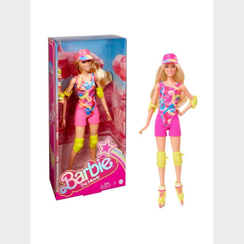 Barbie Margot Robbie As  In Inline Skating Outfit