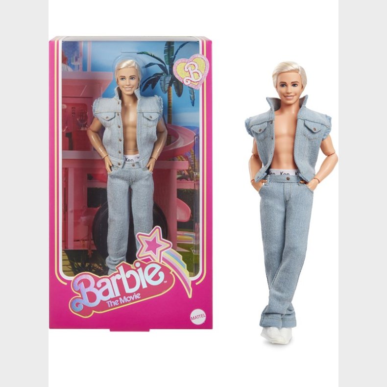 Barbie Ken Doll Wearing Denim Matching Set