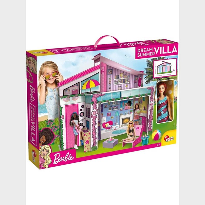 LISCIANI Barbie Summer Villa With Doll