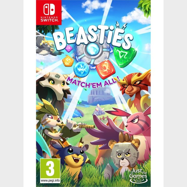 Beasties (Code in a Box) - Nintendo Switch - Puslespil