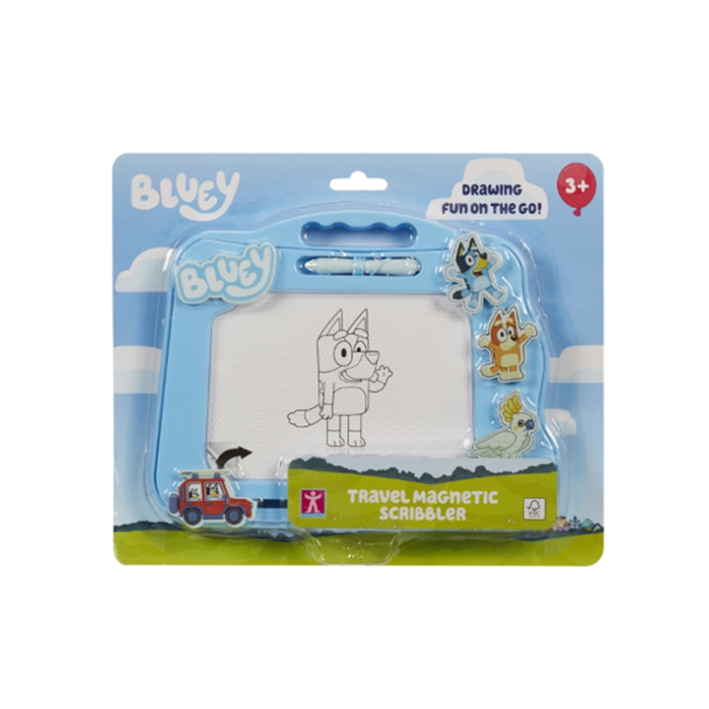 Bluey Travel Magnetic Scribbler