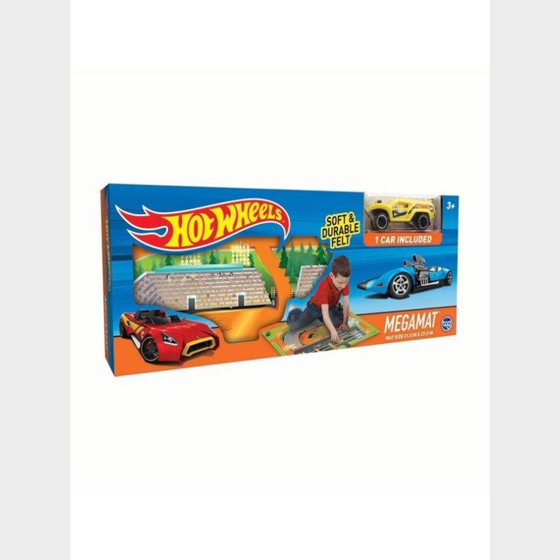 Megamat Felt Mega Mats - Hot Wheels 68x78 CM