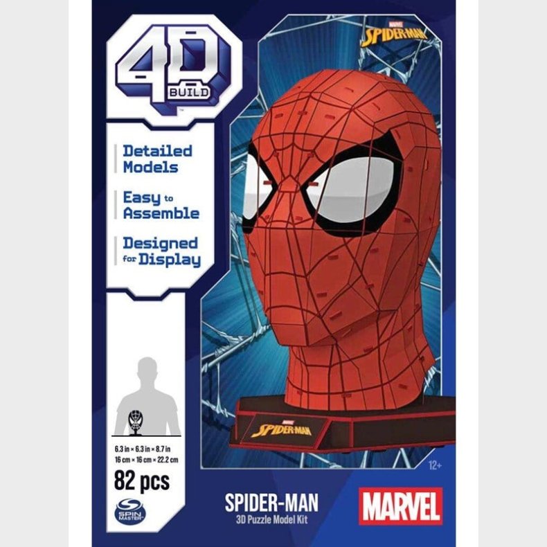 4D Puslespil Spiderman