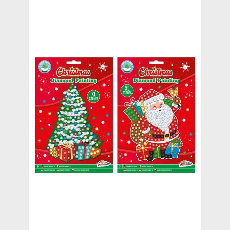 Grafix Diamond Painting Christmas A5 (Assorted)