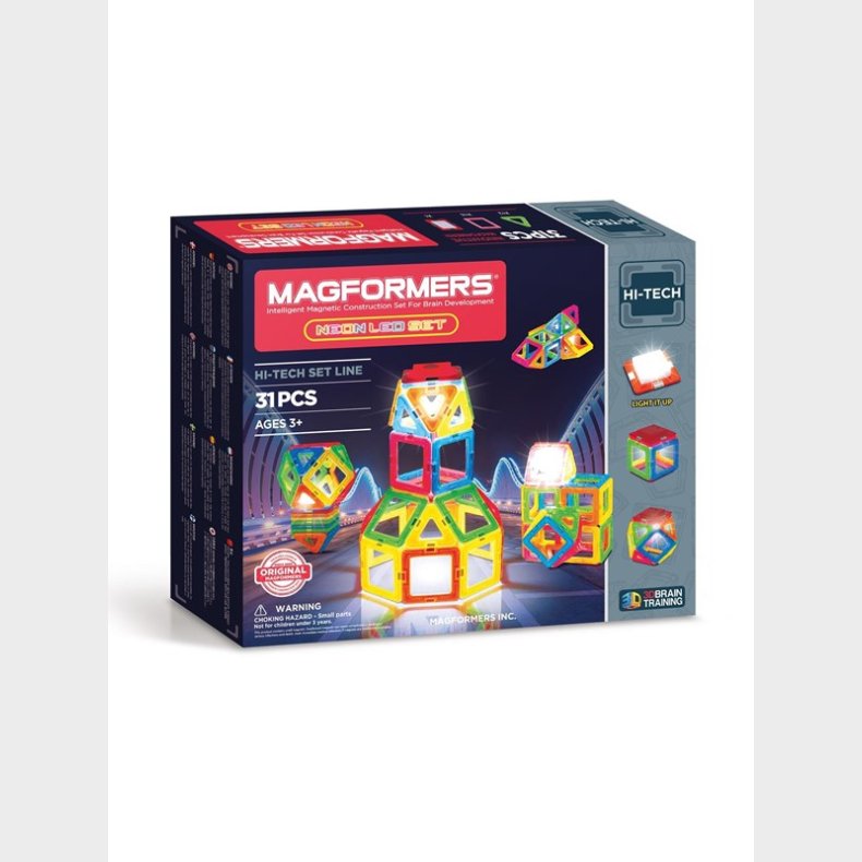 Magformers Neon LED Set 31 pcs.