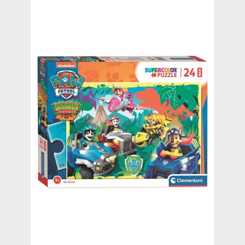 Clementoni Maxi Puslespil PAW Patrol 24pcs. gulv