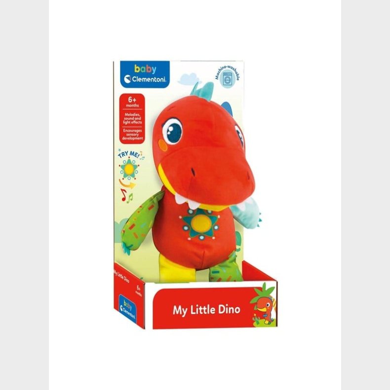 Clementoni Baby - Plush Stuffed Toy Dinosaur