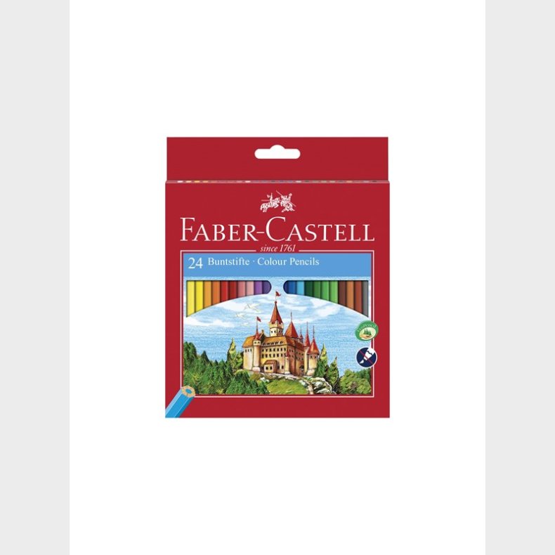 Faber Castell Faber-Castell - coloured pencil (pack of 24)