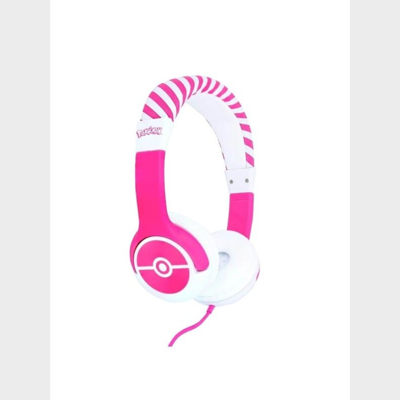 OTL Junior Headphones - Pokemon Pokeball Pink