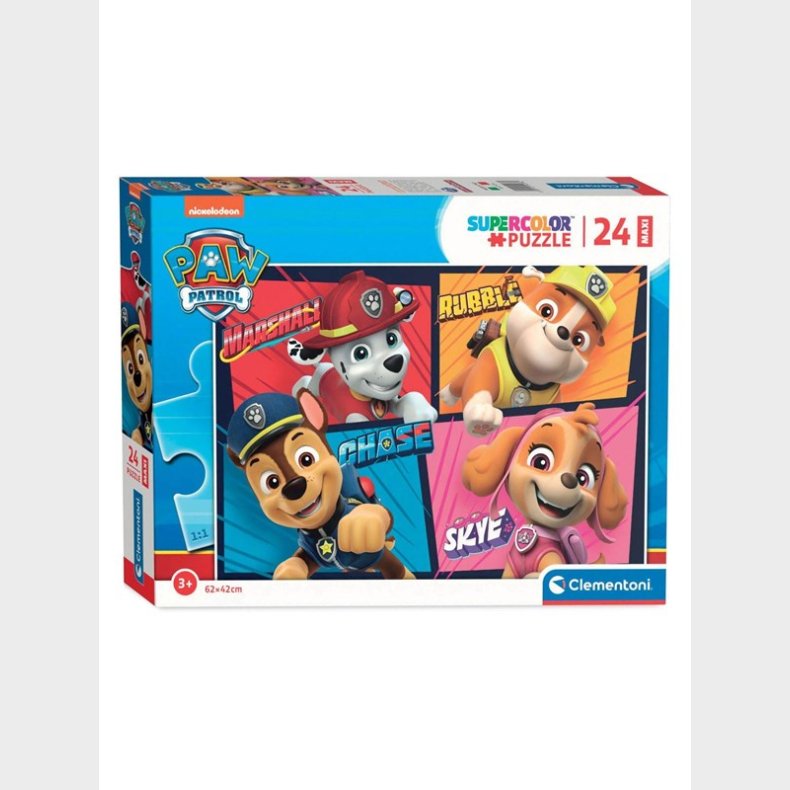 Clementoni Maxi Jigsaw Puslespil Paw Patrol 24st. gulv