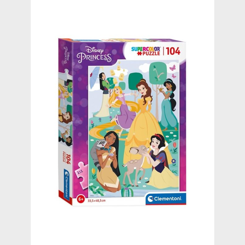 Clementoni Puslespil Disney Princess 104st. gulv