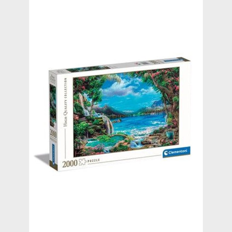 Clementoni Jigsaw Puslespil Paradise on Earth 2000st. gulv