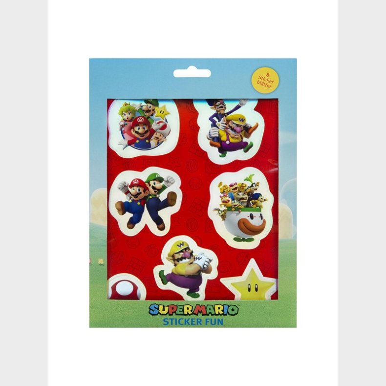 Kids Licensing Super Mario Sticker Set