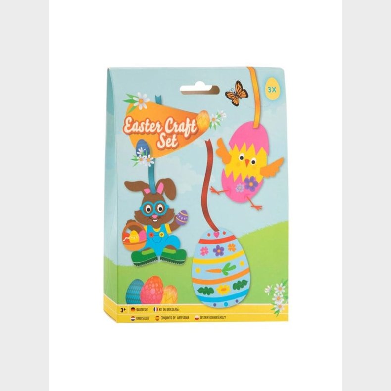 Grafix Easter Hangers Craft Set - Rabbit Chick &amp; Egg