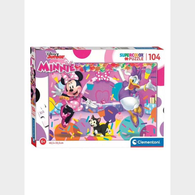 Clementoni Puslespil Minnie Mouse 104st. gulv