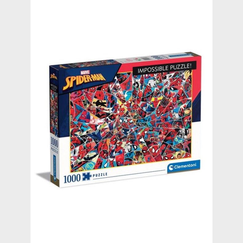 Clementoni Impossible Puslespil Spiderman 1000pcs. gulv