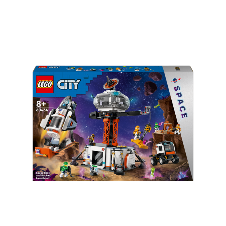 LEGO City 60434 Rumbase og raketaffyringsrampe