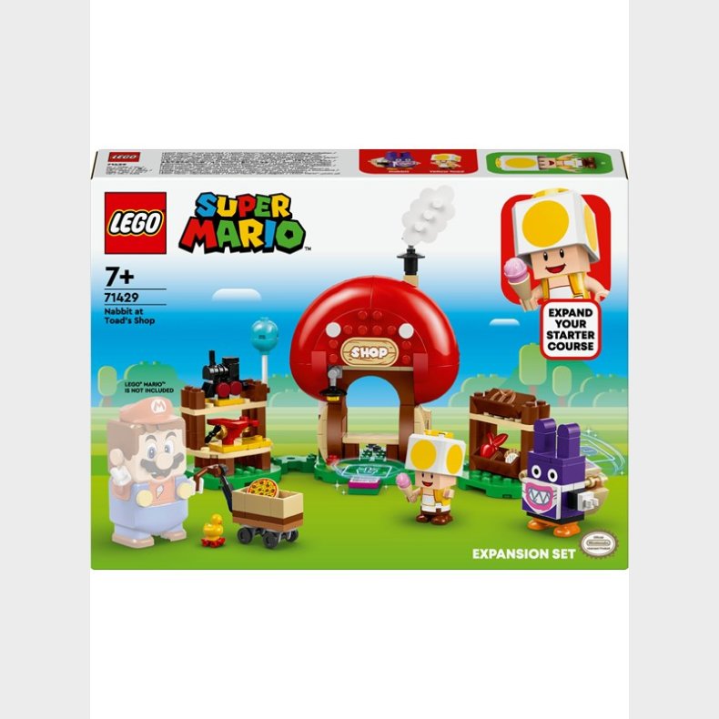 LEGO Super Mario 71429 Nabbit i Toads butik - udvidelsesst