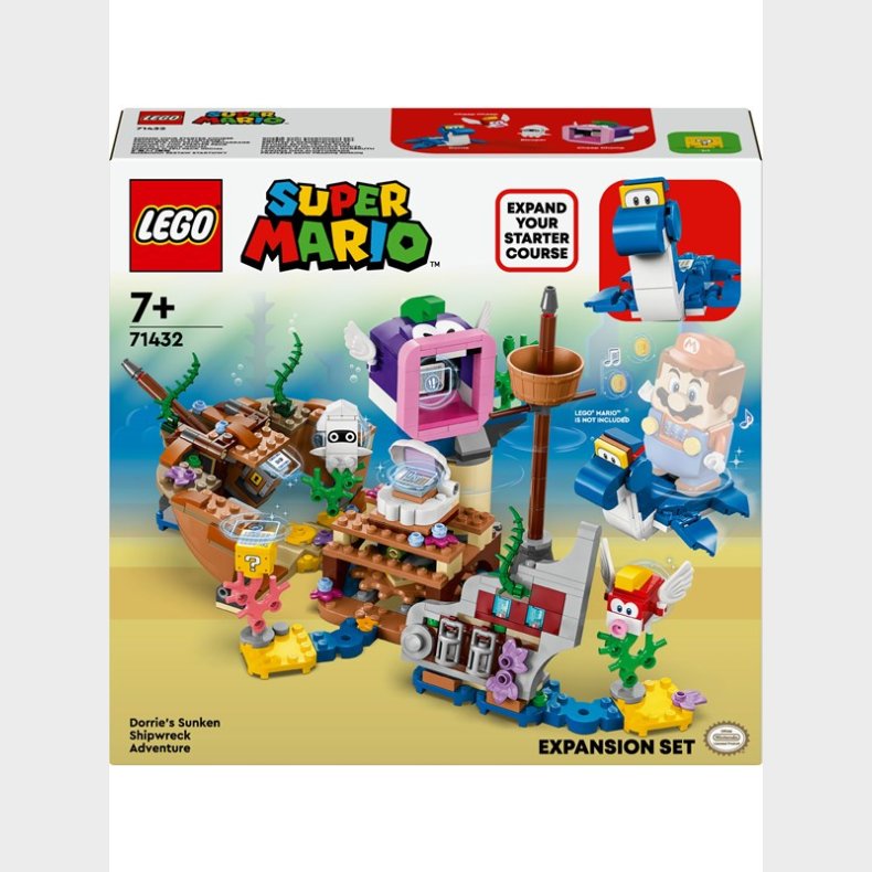 LEGO Super Mario 71432 Dorries skibsvrags-eventyr - udvidelsesst