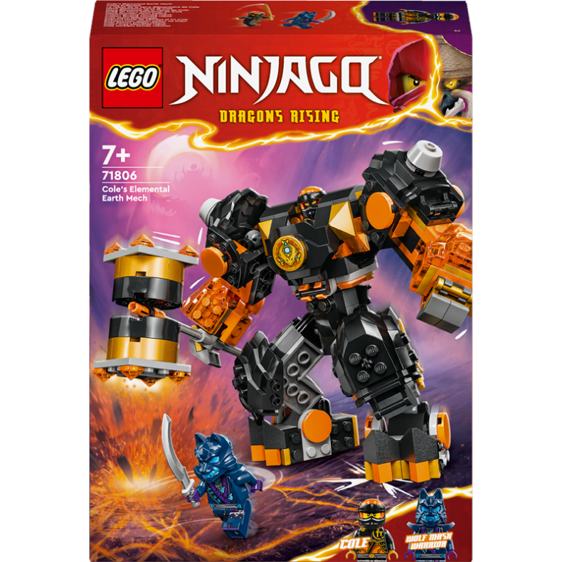 LEGO Ninjago 71806 Coles jord-elementrobot