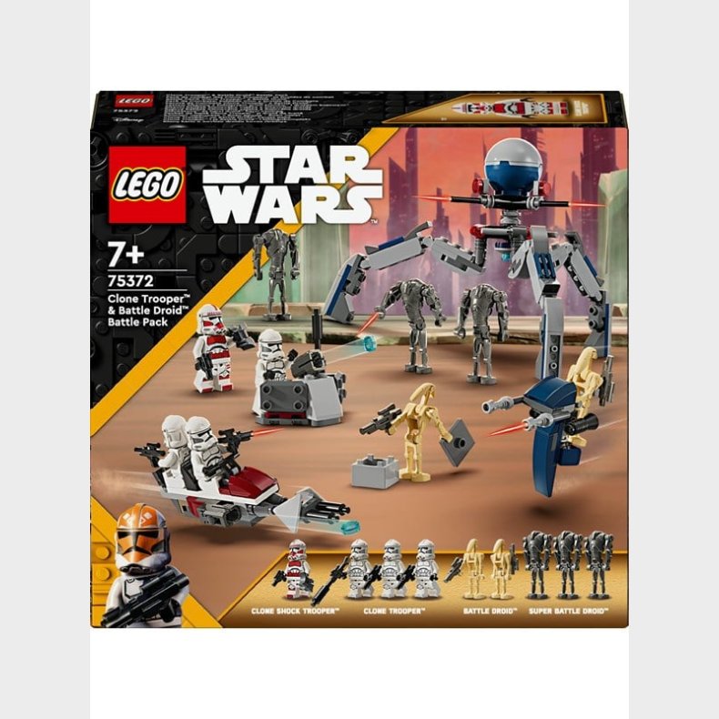 LEGO Star Wars 75372 Battle Pack med klonsoldater og kampdroider