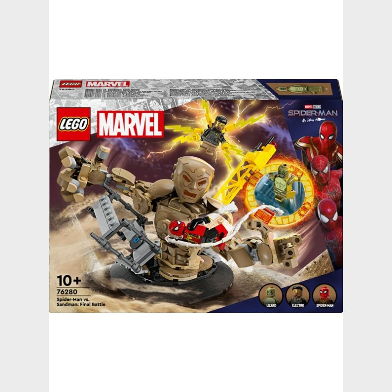 LEGO Marvel Super Heroes 76280 Spider-Man mod Sandman: den endelige kamp