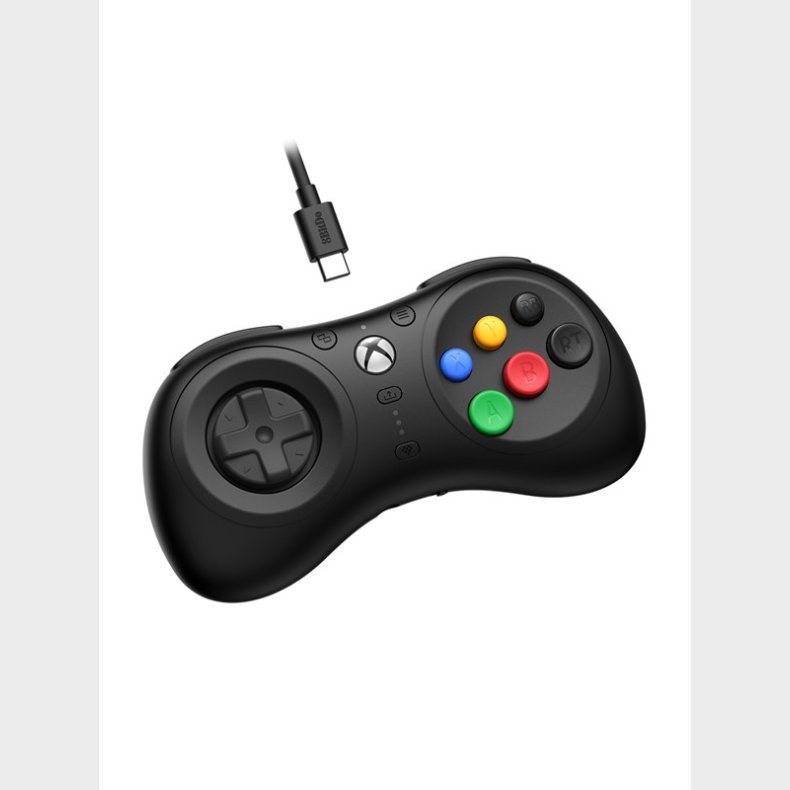 8BitDo M30 Wired Controller Xbox Black - Controller - Microsoft Xbox One