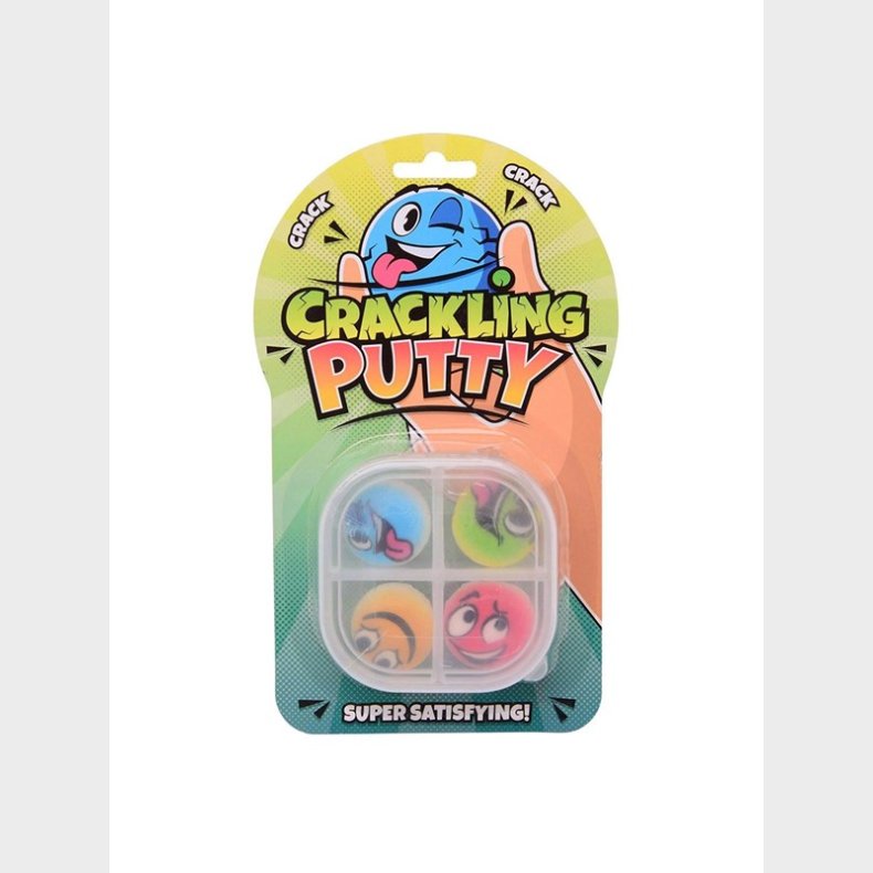 Johntoy Crackling Putty in Storage Box 4 pcs.