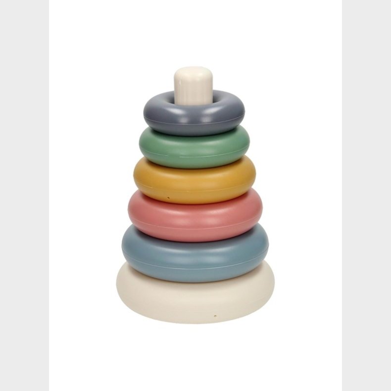 Cavallino Toys Stacking rings Pastel colors 7 pcs.