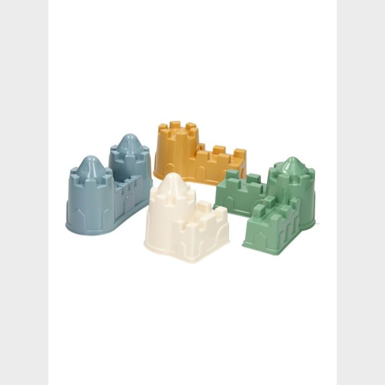 Cavallino Toys Cavallino Castle Sand Molds Pastel Colors 4pcs.