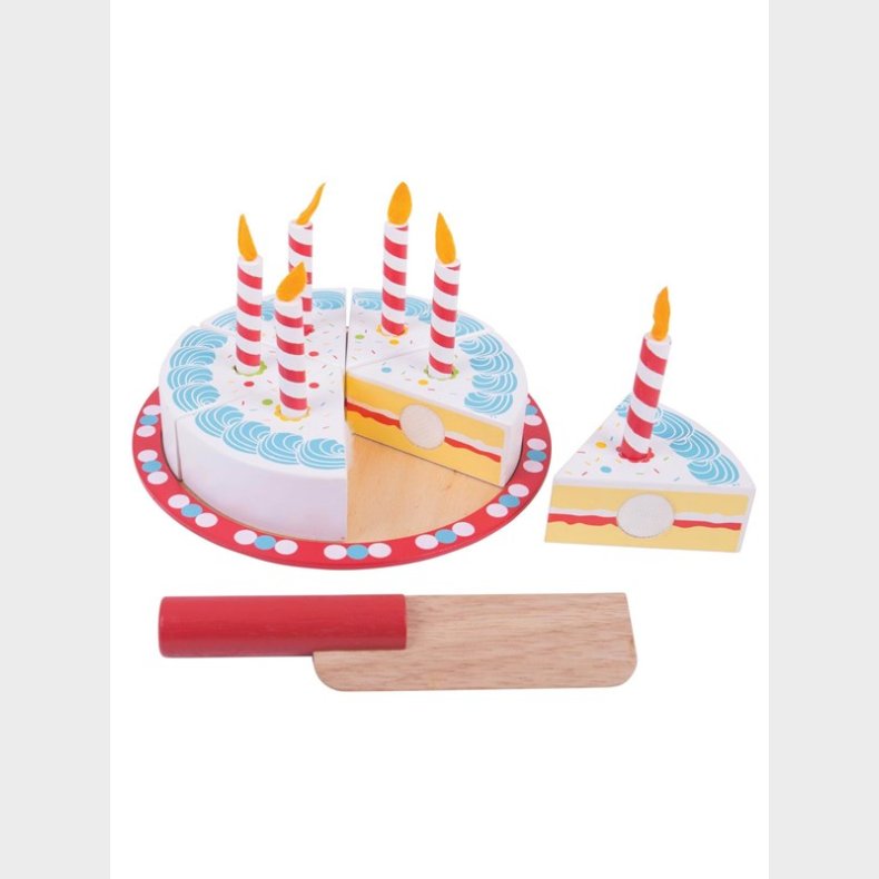 Bigjigs Wooden Birthday Cake