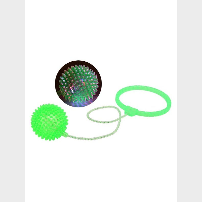 Johntoy Single Jump Ball with Light (Assorted)