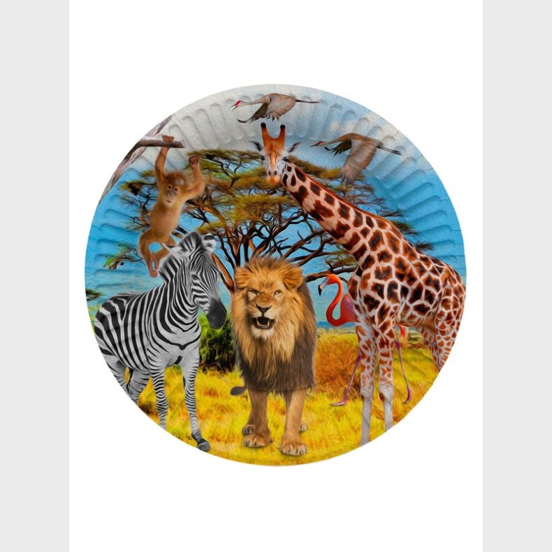 Folat BV Safari Plates 8pcs.