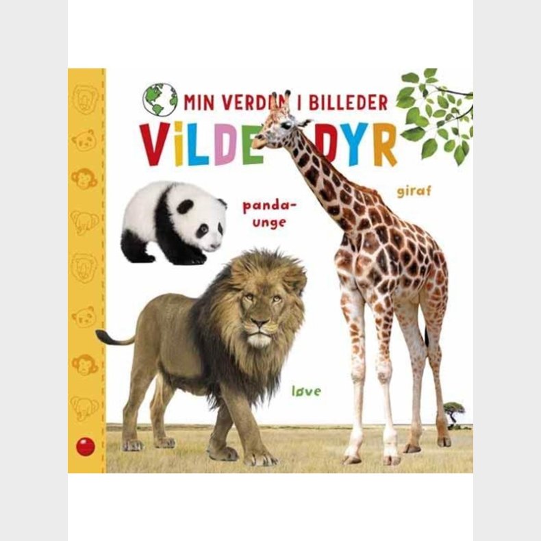 Min verden i billeder: Vilde dyr - Brnebog - Board books