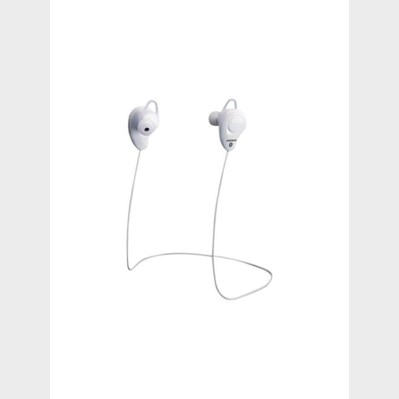 Lenco EPB-015WH - Wireless in-ear headset - White