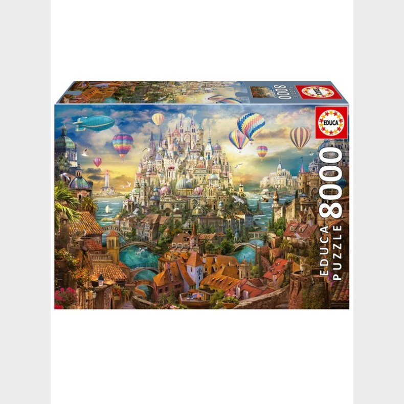 Educa 8000 pcs Dream Town