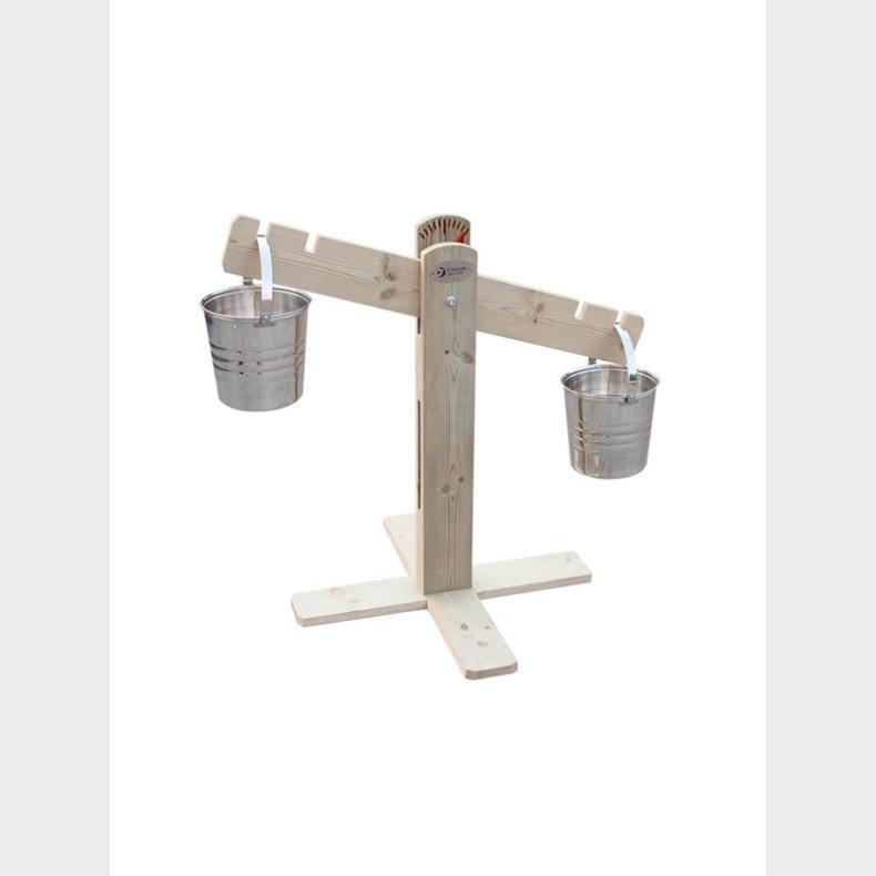 Classic World Wooden Sandpit Scale with Buckets