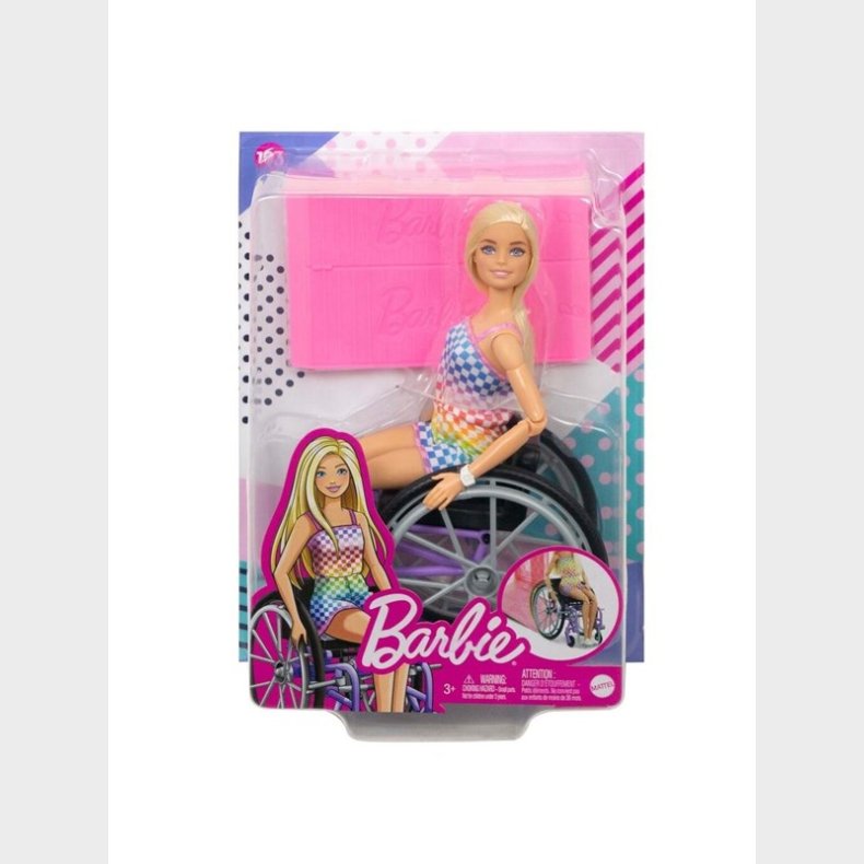 Barbie Fashionista Wheelchair Checkers