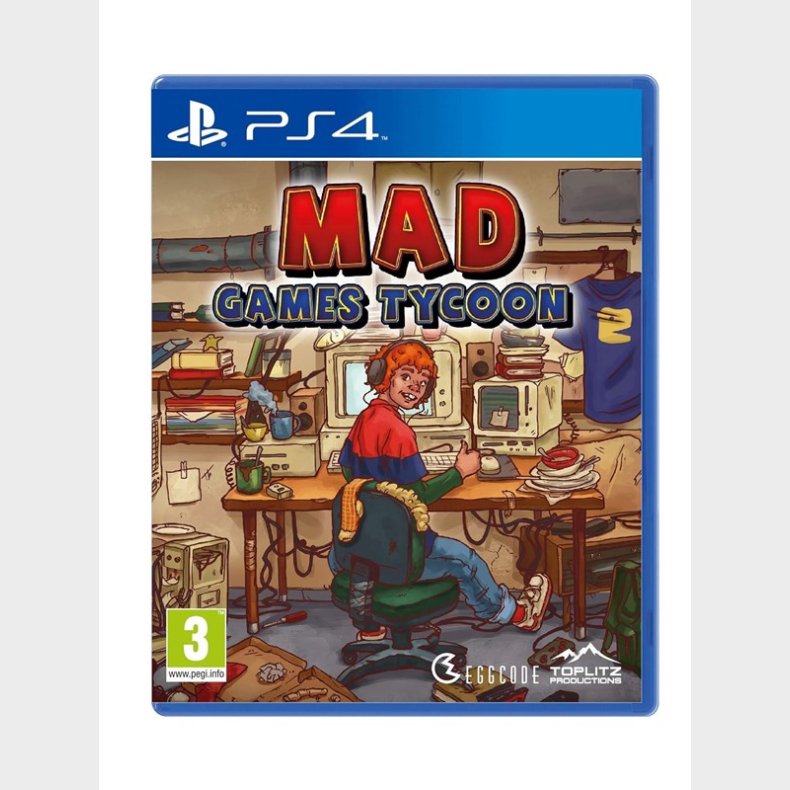 Mad Games Tycoon - Sony PlayStation 4 - Strategi