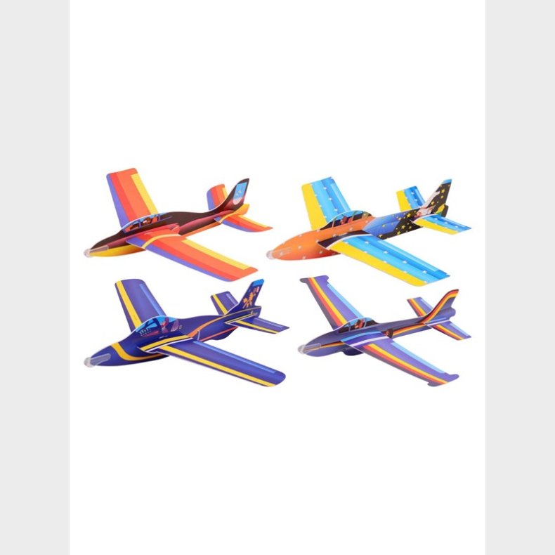 Johntoy Foam Airplane Jumbo 45cm (Assorted)