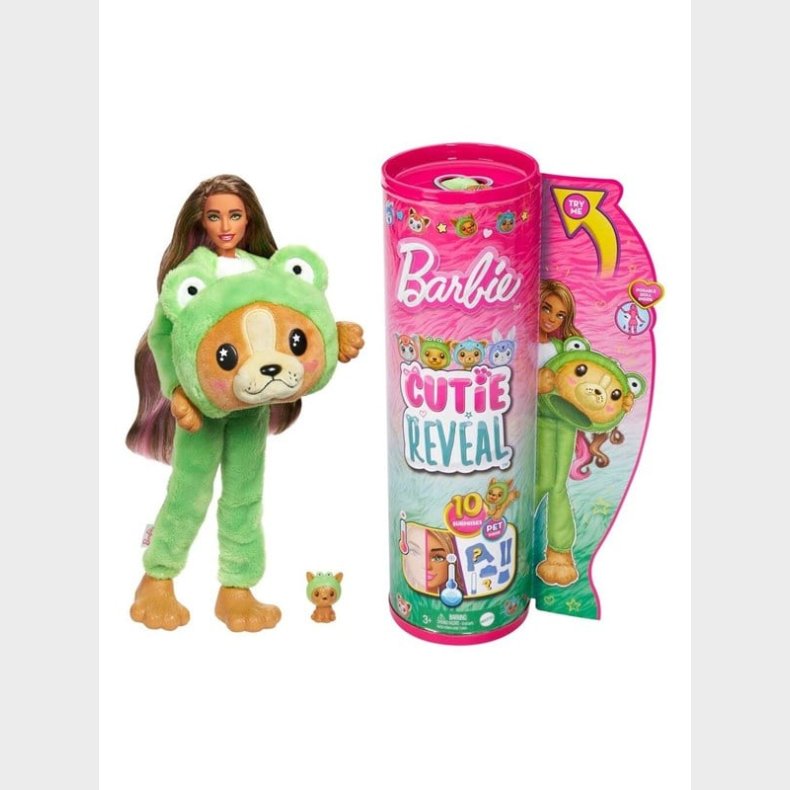 Barbie Cutie Reveal Costume Dog in Frog