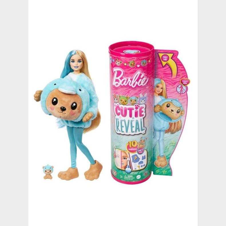 Barbie Cutie Reveal Costume Teddy Dolphin