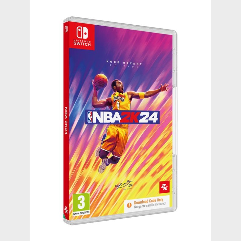 NBA 2K24 (Kobe Bryant Edition) (Code in a Box) - Nintendo Switch - Sport