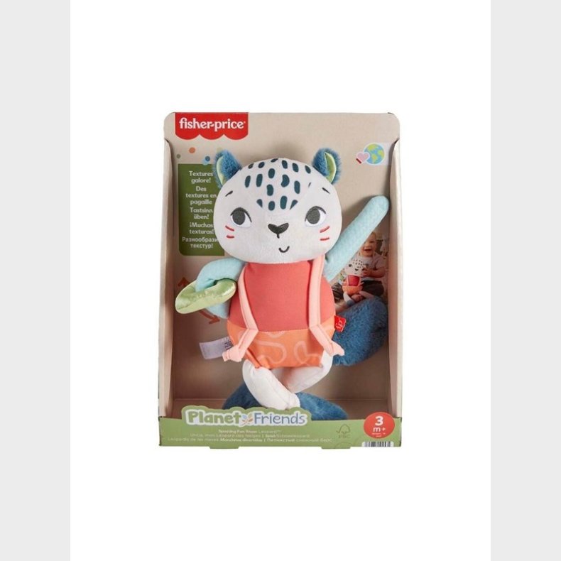 Fisher Price Planet Pals Snow Leopard